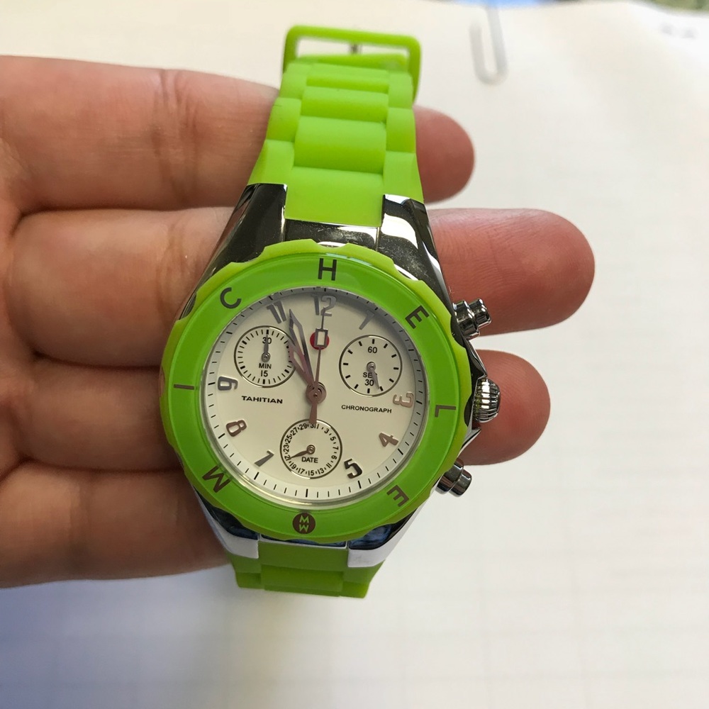 Green Tahitian Authentic Michele Watch